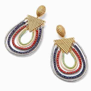 Stella & Dot Novak Statement Chandelier Earrings